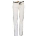Cambio Jeans • ecru slim fit jeans Liu eco • S (36), Nieuw, Wit, Maat 36 (S), Cambio