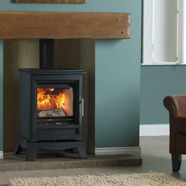 Houtkachel C&J Classic PureVision-CPV5 - 3.1-6kW, Huis en Inrichting, Kachels, Verzenden