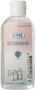 CMT HAND DISINFECTION GEL FLACON 100 ML, Verzenden, Nieuw