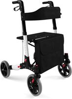 Rollator - Lichtgewicht en opvouwbaar - Binnen & Buiten - Zw, Verzenden, Zo goed als nieuw