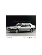 1988 ALFA ROMEO 75 2.4 TD PERSFOTO, Boeken, Auto's | Folders en Tijdschriften, Nieuw, Alfa Romeo, Author