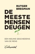 De meeste mensen deugen 9789082942187 Rutger Bregman, Boeken, Verzenden, Gelezen, Rutger Bregman