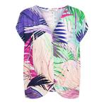 -30% &Co Woman  &Co Woman &co women top elvira leaf turquois, Verzenden, Nieuw