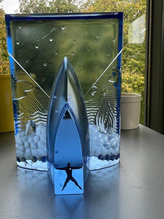 Kosta Boda - Bertil Vallien - sculptuur, Passage/Gate - 15, Antiek en Kunst, Antiek | Glas en Kristal