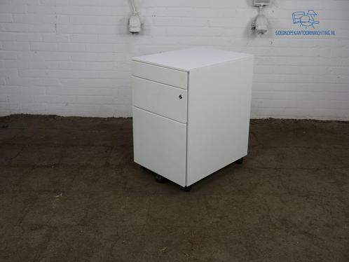 Tweedehands | Ladeblok | Wit  | 3 lades | LB253, Huis en Inrichting, Kasten | Ladekasten, Gebruikt, Verzenden
