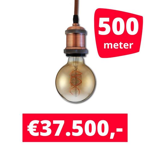 LED Railverlichting Horeca Craft Brown 500 spots + 500M, Zakelijke goederen, Kantoor en Winkelinrichting | Winkel en Inventaris
