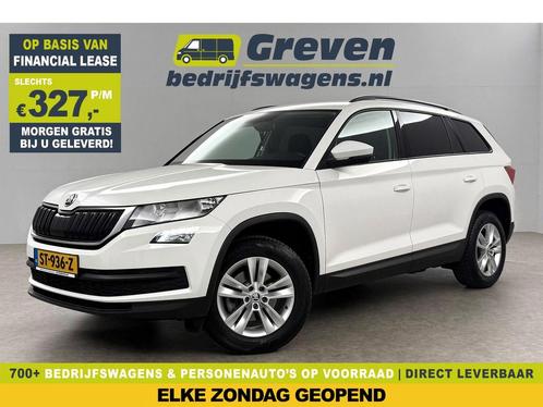 Škoda Kodiaq 1.4 TSI ACT 150PK AUT LED Carplay Clima Cruise, Auto's, Skoda, Te koop, Automaat, Financial lease, Benzine, Wit, Kodiaq