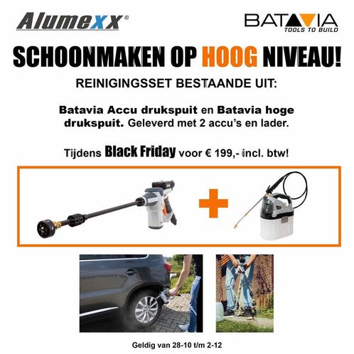 Batavia reiniging-set, Doe-het-zelf en Verbouw, Ladders en Trappen, Nieuw, Verzenden