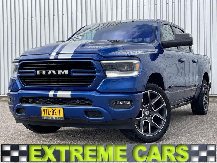 Dodge Ram 1500 pick up 4x4 Crew Cab Sport LPG, Auto's, Bestelauto's, Lease, Zwart, Automaat, Financial lease, Overige brandstoffen