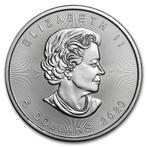 Canadian Maple Leaf 1 oz 2020, Zilver, Losse munt, Verzenden, Noord-Amerika