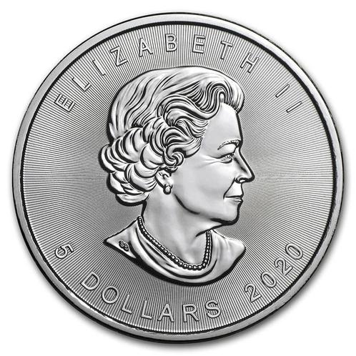 Canadian Maple Leaf 1 oz 2020, Postzegels en Munten, Munten | Amerika, Noord-Amerika, Losse munt, Zilver, Verzenden