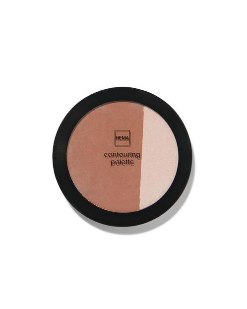 HEMA Contouring palette 02 vanilla & caramel, Sieraden, Tassen en Uiterlijk, Uiterlijk | Cosmetica en Make-up, Nieuw, Verzenden