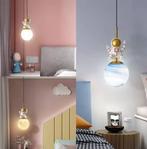 LED Astronaut Hanglamp – Maan Kroonluchter Kinderkamer, Huis en Inrichting, Verzenden, Nieuw
