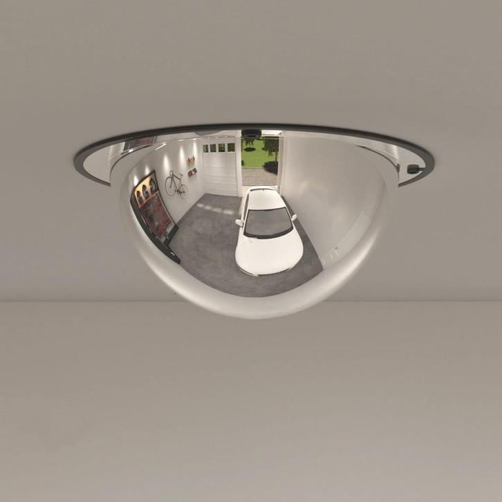 vidaXL Verkeersspiegel met volledige koepel Ø30 cm acryl, Huis en Inrichting, Woonaccessoires | Tekstborden en Spreuken, Nieuw