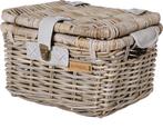Basil Denton Fietsmand S - Voor - Rotan - Grijs - Small, Ophalen of Verzenden, Gebruikt, Basil