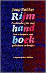 RIJMHANDBOEK 9789035120099 J. Bakker, Verzenden, Gelezen, J. Bakker