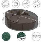 Ligbedhoes Groen ø188cm (Tuinmeubelhoezen, Tafels-Stoelen), Tuin en Terras, Tuintafels, Verzenden, Nieuw