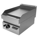 Gold Catering Equipment | Bakplaat Chroom | Gas | 400x650x30, Zakelijke goederen, Horeca | Keukenapparatuur, Ophalen of Verzenden