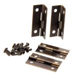 Set van 16 bronzen scharniertjes (37x19 mm), Ophalen of Verzenden, Nieuw