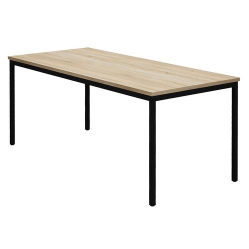 17% korting - Bureautafel 120x60 cm met eiken topblad, Huis en Inrichting, Bureaus, Bureau, Nieuw, Verzenden