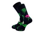 SQOTTON® - Naadloze sokken - Tropical Flower, Kleding | Heren, Sokken en Kousen, Verzenden, Nieuw