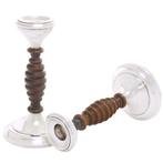 Charles Perry & Co - Kaarsenhouder (2) - .925 zilver -, Antiek en Kunst