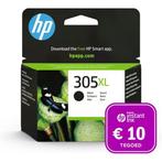 HP 305XL - Inktcartridge zwart + Instant Ink tegoed, Ophalen of Verzenden, Zo goed als nieuw