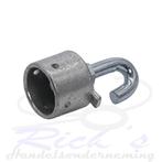 Eindstuk voor borststang / bilstang - Universeel - rond, Dieren en Toebehoren, Paarden en Pony's | Trailers en Aanhangwagens, Ophalen of Verzenden