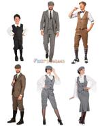 Peaky Blinders Outfit - Roaring 20s kleding Man Vrouw Kind, Kleding | Heren, Carnavalskleding en Feestkleding, Nieuw, Ophalen of Verzenden