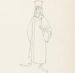 Walt Disney - Koning Stefan Animatietekening - Sleeping, Nieuw