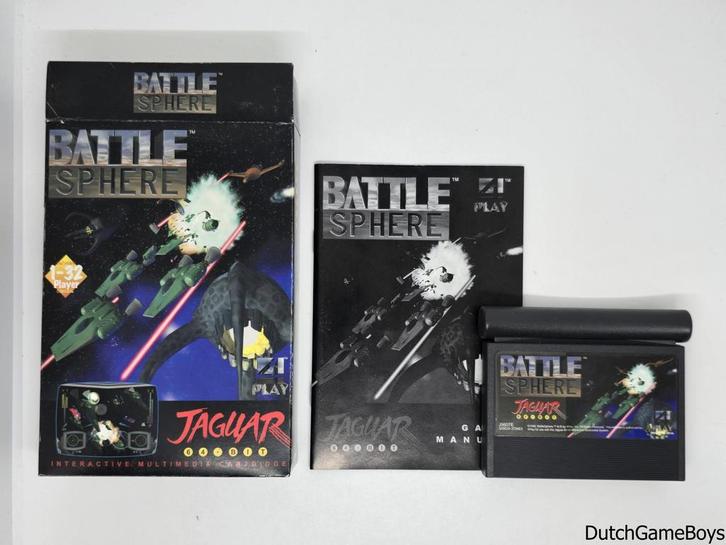 Atari Jaguar - BattleSphere, Spelcomputers en Games, Games | Atari, Gebruikt, Verzenden