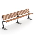 XL Gevelbank - staand, hangend óf zelfstaand - 200cm, Tuin en Terras, Tuinsets en Loungesets, Ophalen of Verzenden, Nieuw