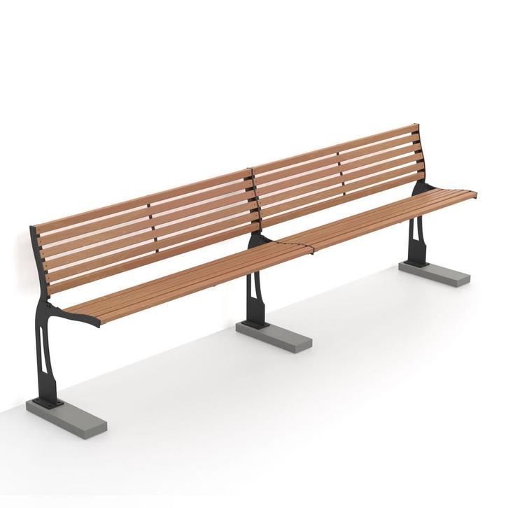 XL Gevelbank - staand, hangend óf zelfstaand - 200cm, Tuin en Terras, Tuinsets en Loungesets, Ophalen of Verzenden