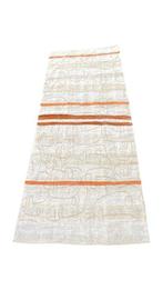 Unieke handgeweven hennep kilim – abstract patroon - Loper -, Nieuw