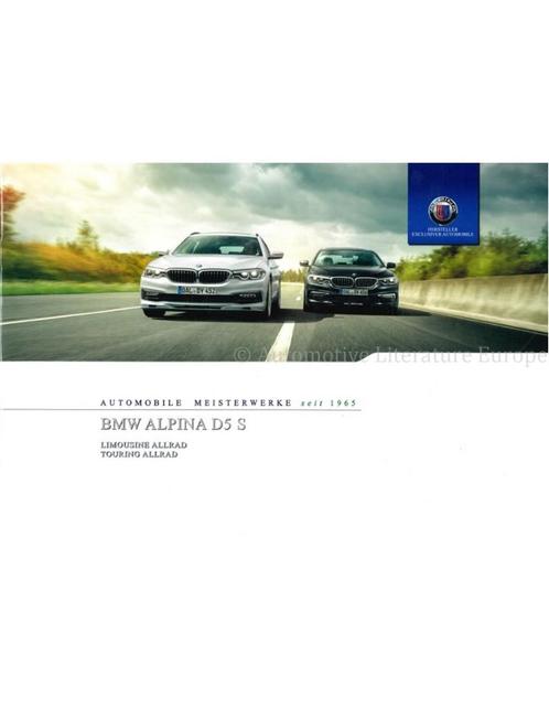 2017 BMW ALPINA D5 S SEDAN | TOURING ALLRAD BROCHURE DUITS, Boeken, Auto's | Folders en Tijdschriften
