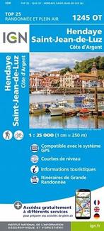 Topografische Wandelkaart van Frankrijk 1245OT - Hendaye /, Nieuw, Verzenden