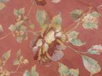 Prachtig jacquard met hoge grammatuur, vintage bloemenmotief, Antiek en Kunst, Antiek | Kleden en Textiel