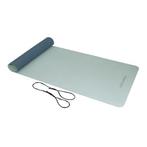 Tunturi TPE Yogamat - Fitnessmat 3mm dik - geel koord -, Ophalen of Verzenden, Zo goed als nieuw