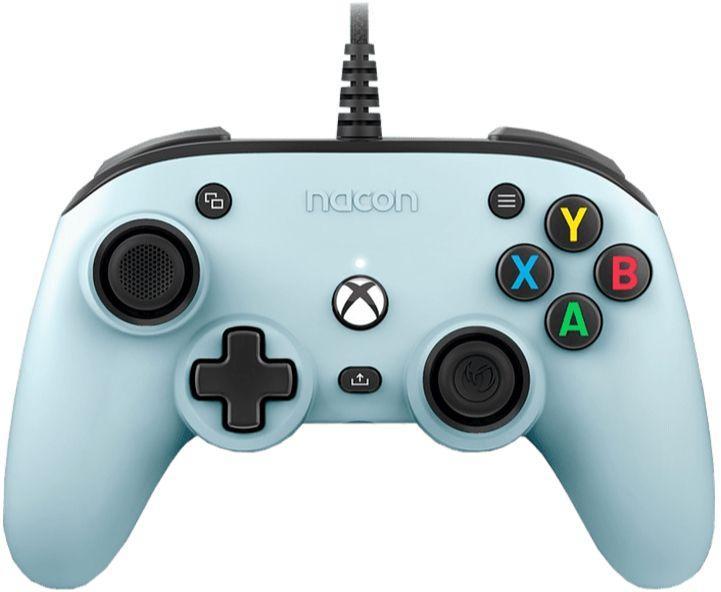 Nacon Pro Compact Wired Controller-Pastel Blue (Xbox Series, Spelcomputers en Games, Spelcomputers | Xbox Series X en S, Nieuw
