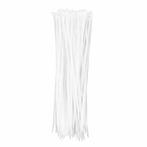 Topex kabelbinder/tiewraps wit - 4,8 x 200mm (75 st.), Doe-het-zelf en Verbouw, IJzerwaren en Bevestigingsmiddelen, Nieuw, Verzenden