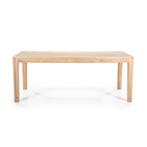 *WOONWINKEL* Eleonora Harvey Eettafel Licht Eiken Hout 200x1, Huis en Inrichting, Tafels | Eettafels, Verzenden, Nieuw