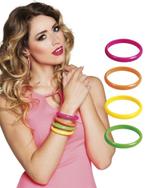 Neon armband Madonna 4 stuks, Verzenden, Nieuw, Feestartikel