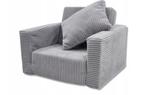 Kinderfauteuil - slaapbankje - 51x40x41cm - ribstof - lic..., Ophalen of Verzenden, Nieuw