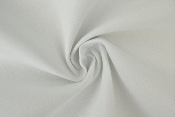Vilt 3mm dik - Wit - 90cm breed - Per meter, Hobby en Vrije tijd, Stoffen en Lappen, 120 cm of meer, 200 cm of meer, Wit, Nieuw