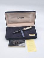 Aurora - Pluma estilografica Aurora 88 Black and Sterling, Verzamelen, Pennenverzamelingen, Nieuw