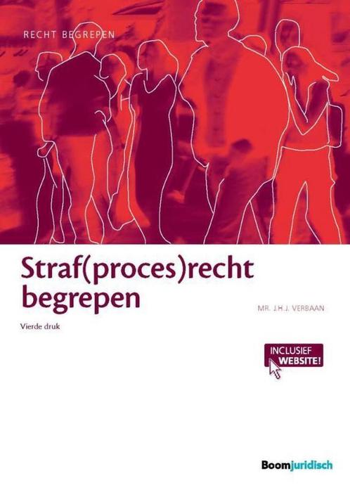 Straf(proces)recht begrepen / Recht begrepen 9789462902169, Boeken, Wetenschap, Gelezen, Verzenden