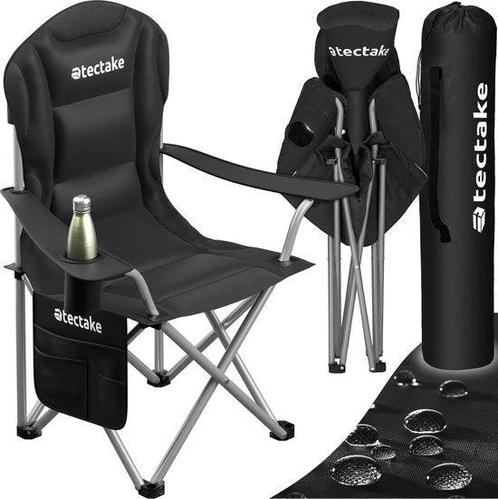 Tweedekans | tectake® Campingstoel - Kampeerstoel -, Huis en Inrichting, Stoelen, Zo goed als nieuw, Ophalen of Verzenden
