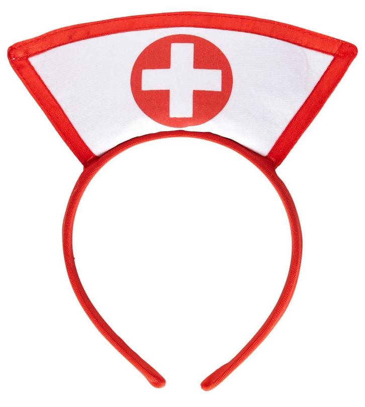 Haarband Verpleegster, Hobby en Vrije tijd, Feestartikelen, Nieuw, Verzenden