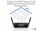 NETGEAR Nighthawk RAX70 - Router - Tri-Band - AX6600 -, Computers en Software, Netwerk switches, Verzenden, Zo goed als nieuw