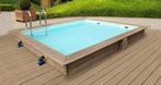 Gardipool Quartoo City 3,90 x 3,00 x 1,20 m - hardhouten, Tuin en Terras, Zwembaden, Ophalen of Verzenden, Nieuw